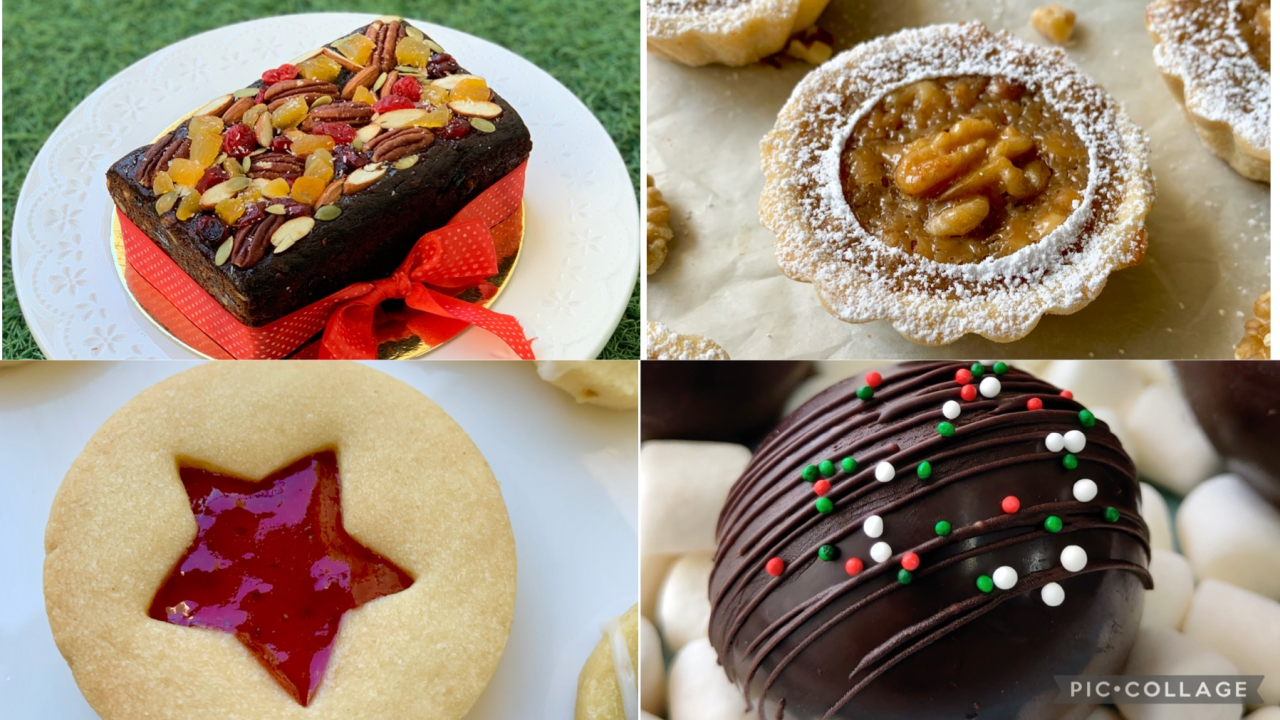 Eggless Christmas Desserts