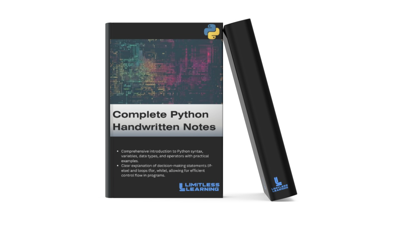 Complete Python Handwritten Notes